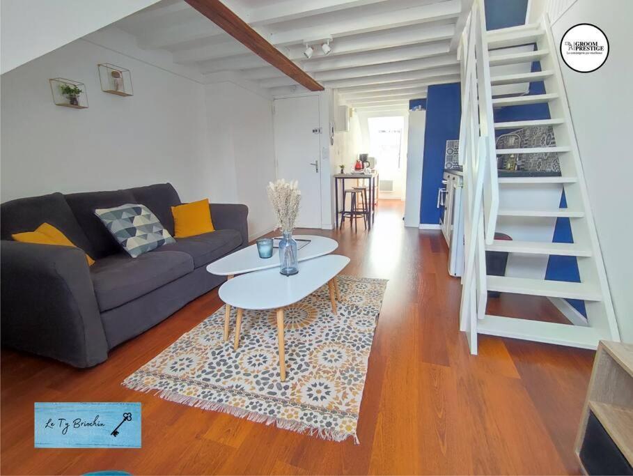 Le Ty Briochin - Hypercentre Saint-Brieuc Apartment Bagian luar foto
